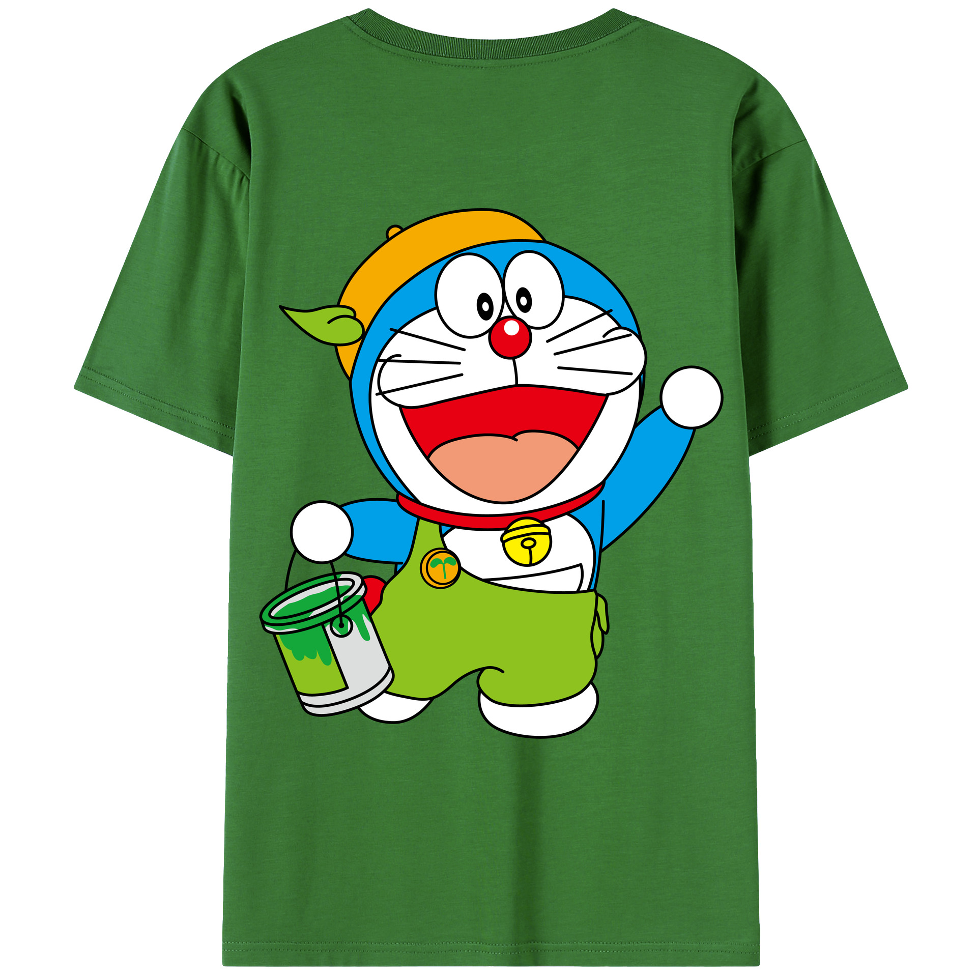 （画像用） ドラえもん Doraemon レディース半袖Tシャツ(バックプリント)
